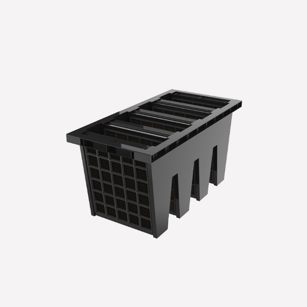 W type chemical shaped filter